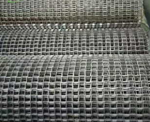 Sistemas de transporte de aço inoxidável finos do alimento de Honey Comb Conveyor Steel Belt
