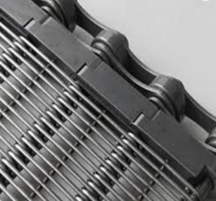RUÍDO JIS Mesh Belt Wire Conveyor de aço inoxidável com única borda do laço