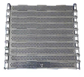 Relação de aço inoxidável feita sob encomenda de Mesh Belt Plate Slat Conveyor da corrente