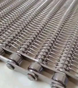Equipamento tecido de Mesh Panels For Food Conveyor do fio do congelador correia espiral inoxidável