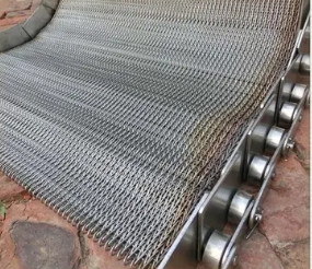 A sarja espiral de aço inoxidável da correia do congelador holandesa tece a rede de arame