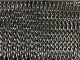 Correia de aço inoxidável de alta temperatura do congelador da espiral da corrente SS304 para a máquina mais seca