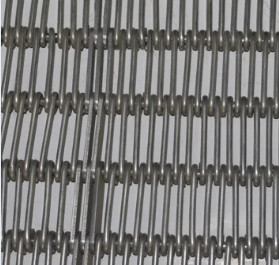 304 fio de aço inoxidável Mesh Conveyor Belt Interlock Chain