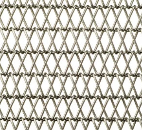 Equilibrado teça o fio de aço Mesh Cladding 904L do elo de corrente de aço inoxidável