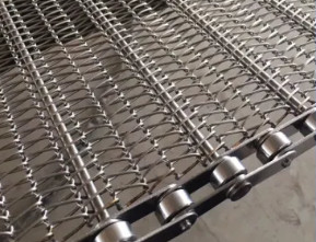 Corrente modular de aço inoxidável Mesh Belt For Conveyor do fio do OEM
