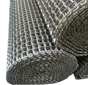 Sistemas de transporte de aço inoxidável finos do alimento de Honey Comb Conveyor Steel Belt