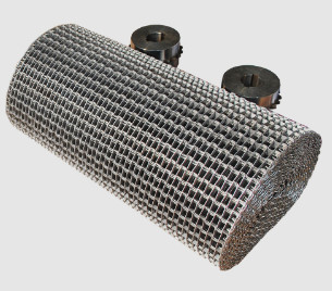 Correia transportadora de aço inoxidável do carbono do fio liso na indústria alimentar