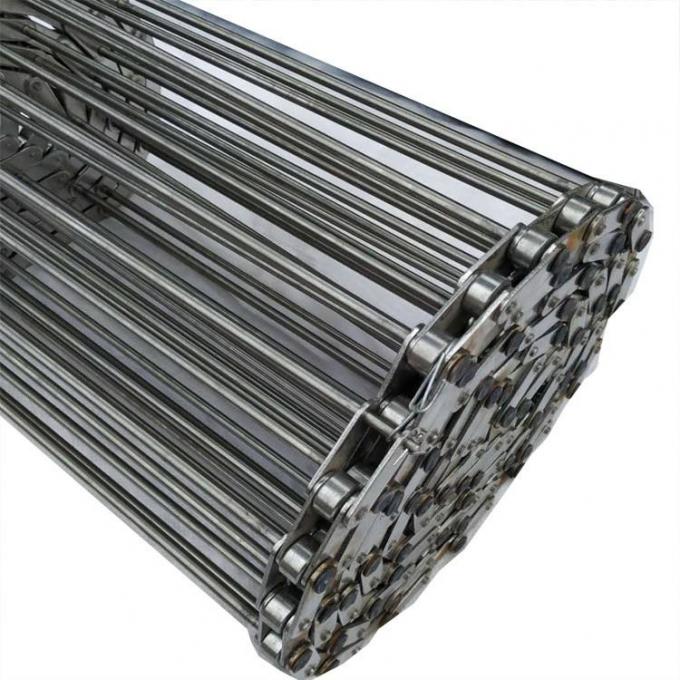 Transporte espiral de aço inoxidável da relação de Mesh Belt Mesh For Chain do alimento do fio 304 5