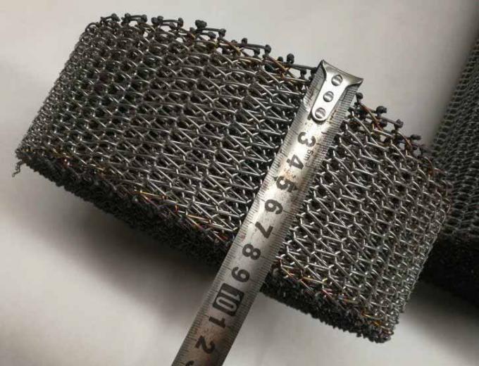 314 310s espiral de aço inoxidável de alta temperatura Mesh Conveyor Chain Belt Metal 13