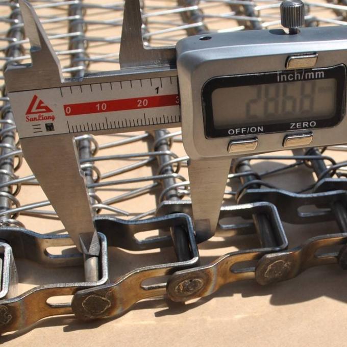 Corrente personalizada da correia transportadora do chocolate do fruto da resistência de corrosão conduzida 3