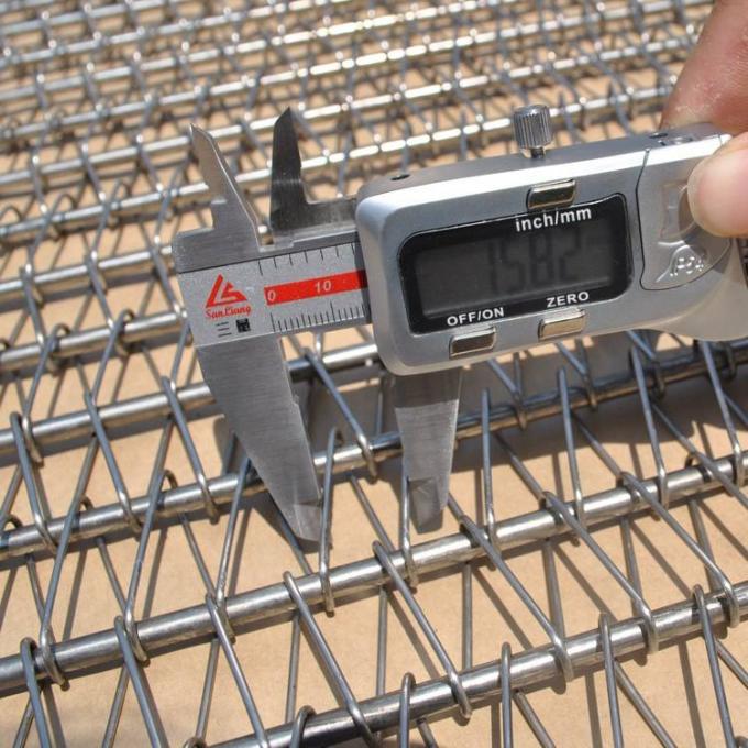 Corrente personalizada da correia transportadora do chocolate do fruto da resistência de corrosão conduzida 2