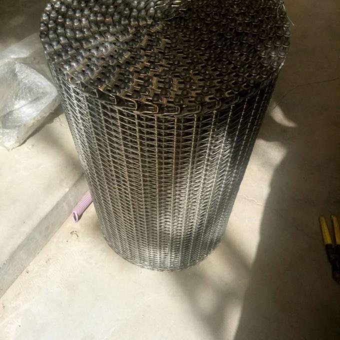 Corrente personalizada da correia transportadora do chocolate do fruto da resistência de corrosão conduzida 5