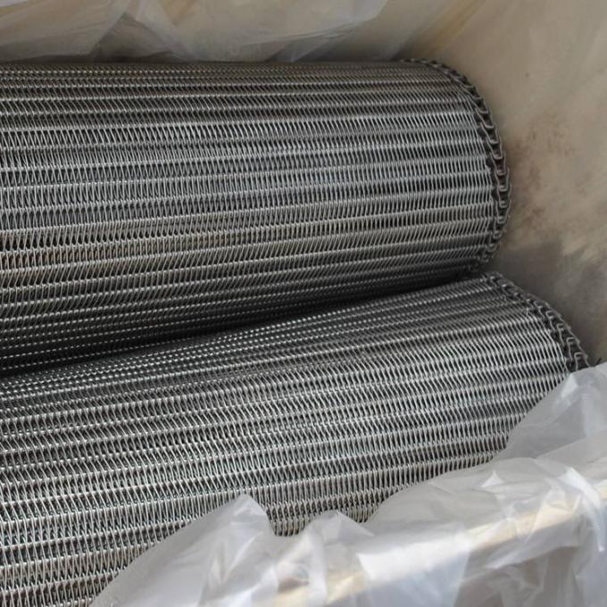 Corrente personalizada da correia transportadora do chocolate do fruto da resistência de corrosão conduzida 6