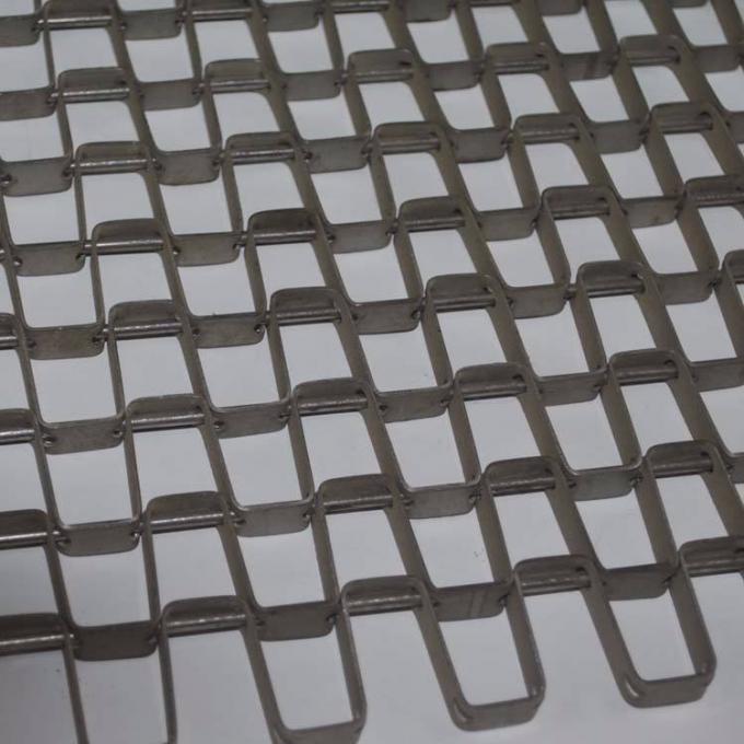 Corrente personalizada da correia transportadora do chocolate do fruto da resistência de corrosão conduzida 9