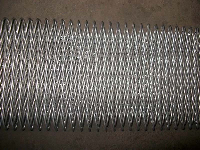 Correias de aço inoxidável de Mesh Universal Weave Metal Conveyor do fio, correia de transmissão, correia Blance Mesh Belt de V para a indústria alimentar