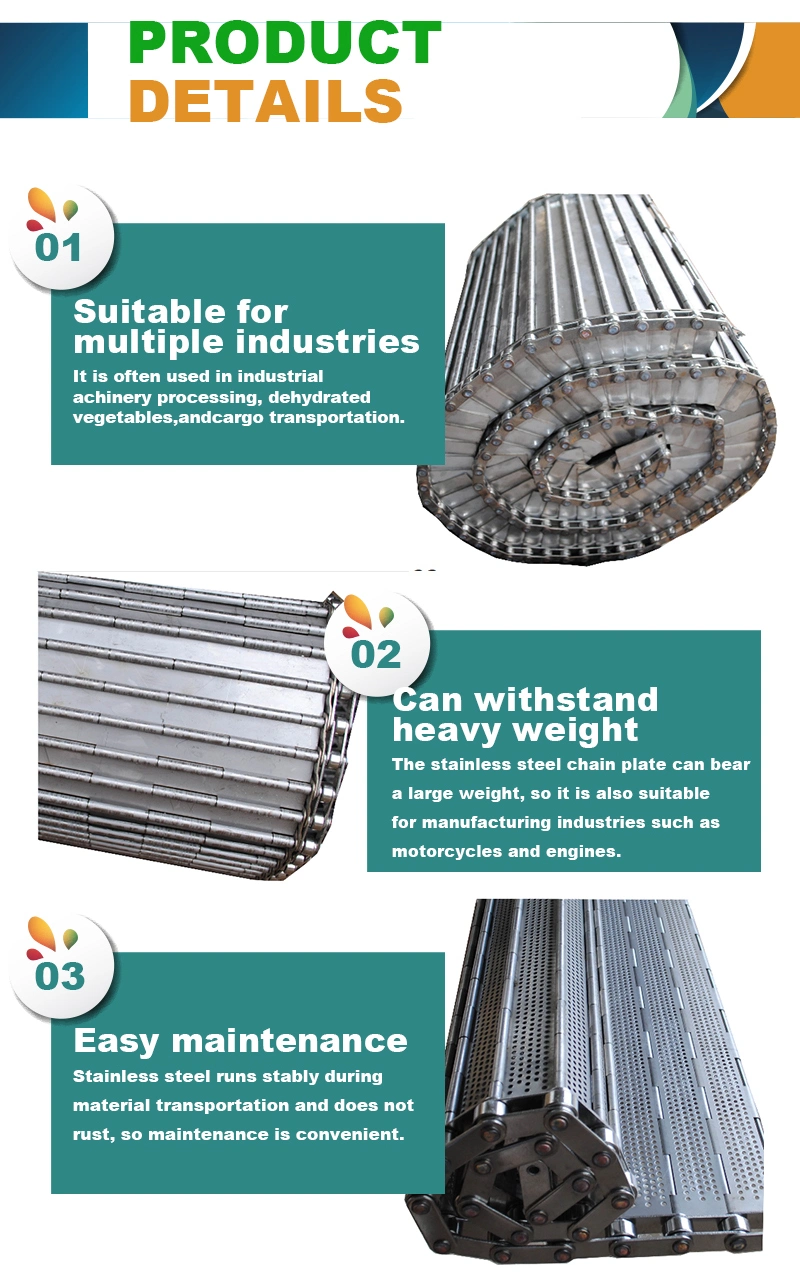 Lavagem da transformação de produtos alimentares congelada fritando a correia transportadora de aço inoxidável do uso de secagem/fio Mesh Belt